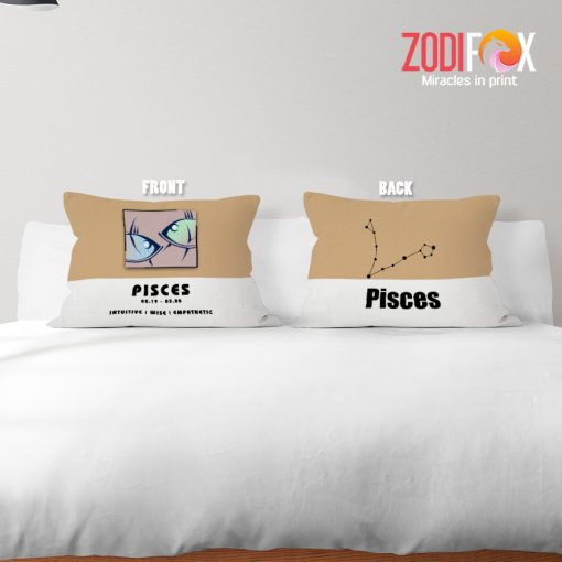 latest Pisces Empathetic Throw Pillow zodiac sign presents for astrology lovers – PISCES-PL0053