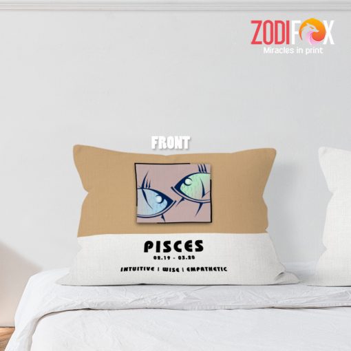 funny Pisces Empathetic Throw Pillow sign gifts – PISCES-PL0053