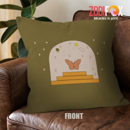 high quality Gemini Butterfly Throw Pillow zodiac presents for astrology lovers – GEMINI-PL0053