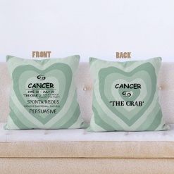 meaningful Cancer Persuasive Throw Pillow gifts based on zodiac signs – CANCER-PL0055