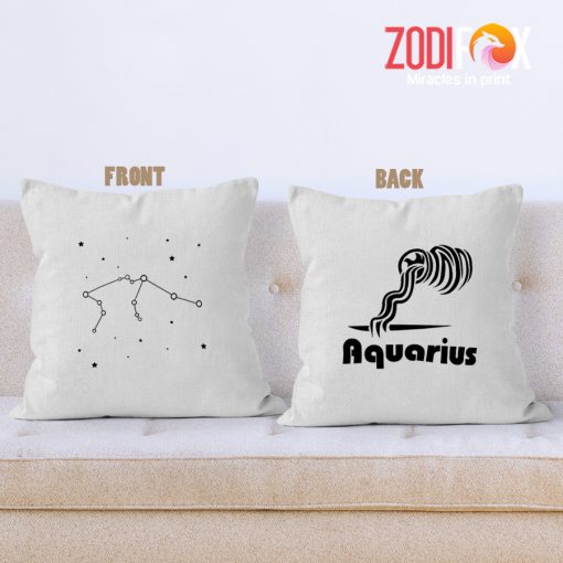 exciting Aquarius Bearer Throw Pillow zodiac inspired gifts – AQUARIUS-PL0055