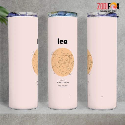 dramatic Leo Fire Tumbler birthday zodiac sign presents for horoscope and astrology lovers – LEO-T0055