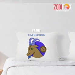 cute Capricorn Goat Throw Pillow zodiac presents for horoscope and astrology lovers – CAPRICORN-PL0057