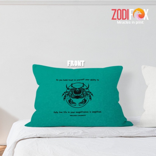 eye-catching Cancer Ability Throw Pillow zodiac presents for horoscope and astrology lovers – CANCER-PL0057