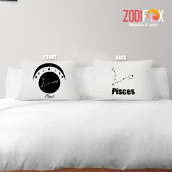 eye-catching Pisces Moon Throw Pillow zodiac-themed gifts – PISCES-PL0059