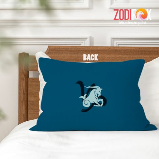 personality Capricorn Goat Throw Pillow birthday zodiac presents for astrology lovers – CAPRICORN-PL0006