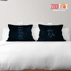 personalised Gemini Social Throw Pillow birthday zodiac presents for astrology lovers – GEMINI-PL0006