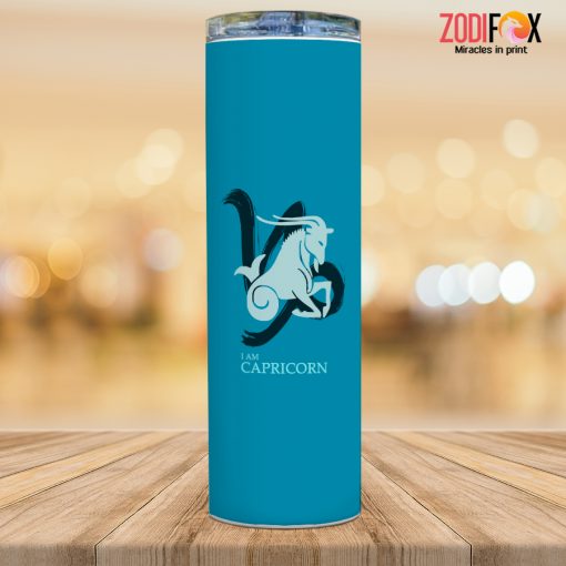 hot Capricorn Blue Tumbler zodiac sign gifts for astrology lovers – CAPRICORN-T0006