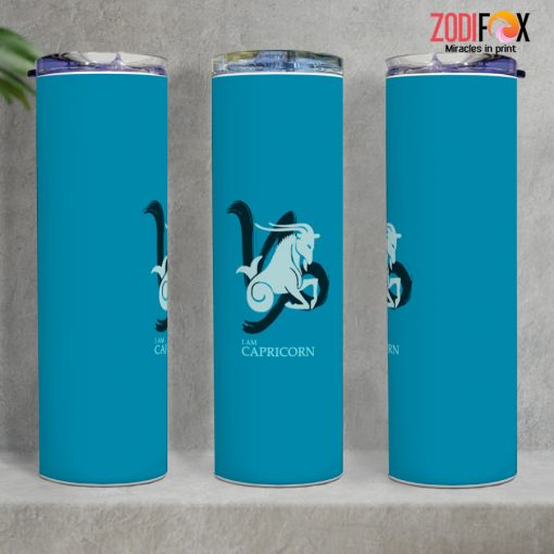 funny Capricorn Blue Tumbler zodiac gifts and collectibles – CAPRICORN-T0006