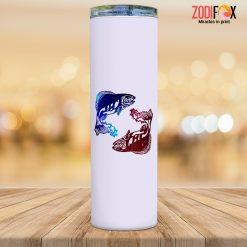 wonderful Pisces Twins Tumbler zodiac sign gifts for astrology lovers – PISCES-T0060