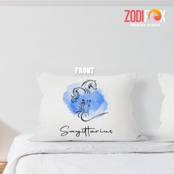 pretty Sagittarius Horse Throw Pillow zodiac inspired gifts – SAGITTARIUS-PL0061