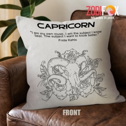 special Capricorn Muse Throw Pillow astrology horoscope zodiac gifts – CAPRICORN-PL0062