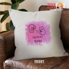 amazing Gemini Cat Throw Pillow birthday zodiac sign gifts for horoscope and astrology lovers – GEMINI-PL0062