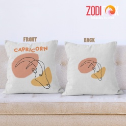 special Capricorn Graphic Throw Pillow zodiac-themed gifts – CAPRICORN-PL0065