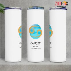 meaningful Cancer Cardinal Tumbler birthday zodiac sign gifts for astrology lovers – CANCER-T0066