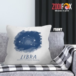 awesome Libra Graceful Throw Pillow gifts based on zodiac signs – LIBRA-PL0007