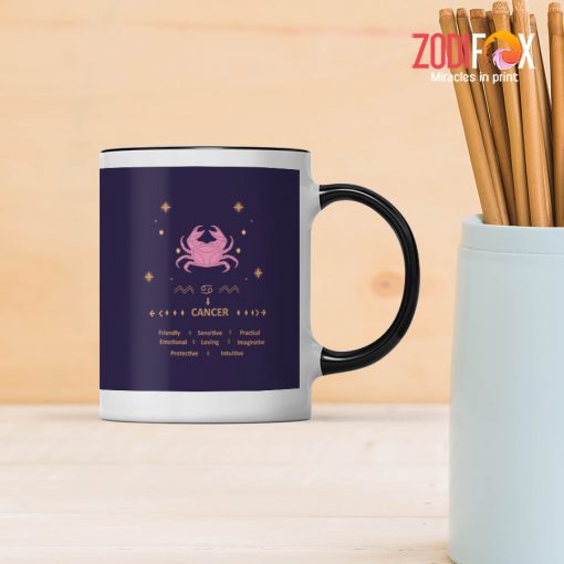 meaningful Cancer Friendly Mug zodiac sign presents for horoscope lovers – CANCER-M0007