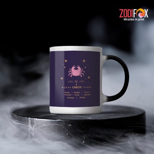fun Cancer Friendly Mug birthday zodiac sign gifts for horoscope and astrology lovers – CANCER-M0007