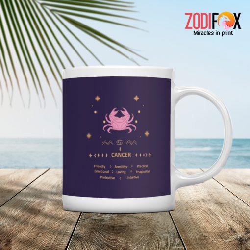 special best Cancer Friendly Mug birthday zodiac gifts for astrology lovers birthday zodiac gifts for horoscope and astrology lovers – CANCER-M0007
