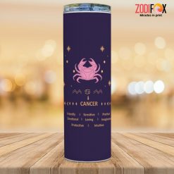 beautiful Cancer Loving Tumbler zodiac birthday gifts – CANCER-T0007