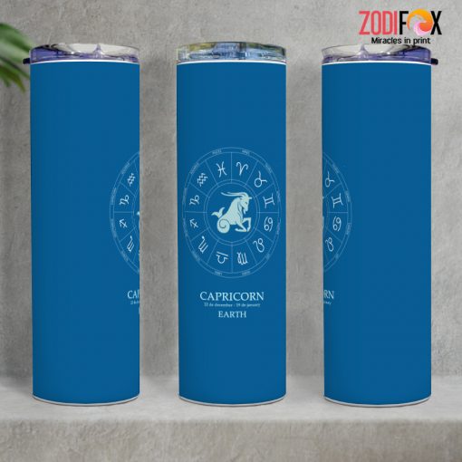 funny Capricorn Earth Tumbler zodiac sign presents for astrology lovers – CAPRICORN-T0007