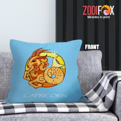 eye-catching Capricorn Modern Throw Pillow zodiac gifts for horoscope and astrology lovers – CAPRICORN-PL0008