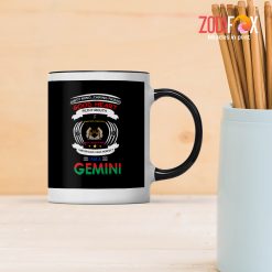 affordable Gemini Heart Mug birthday zodiac sign presents for horoscope and astrology lovers – GEMINI-M0008