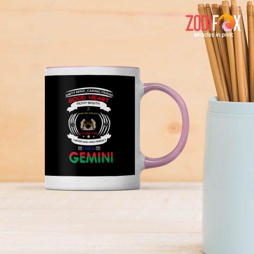 favorite Gemini Heart Mug astrology lover gifts – GEMINI-M0008