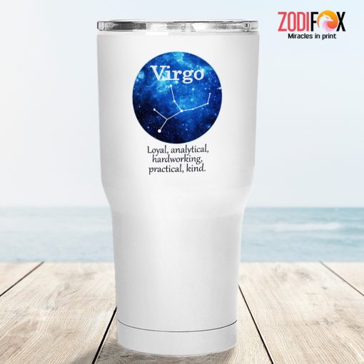 beautiful Virgo Practical Tumbler birthday zodiac sign gifts for horoscope and astrology lovers – VIRGO-T0008