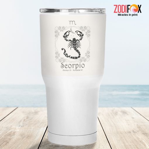 funny Scorpio Art Tumbler zodiac sign gifts for horoscope and astrology lovers – SCORPIO-T0008