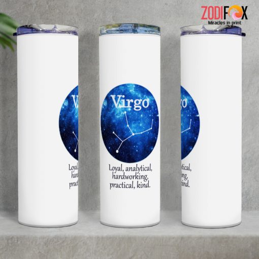 funny Virgo Practical Tumbler birthday zodiac sign presents for astrology lovers – VIRGO-T0008