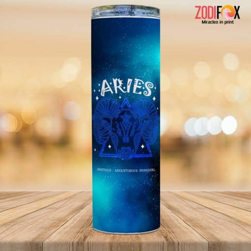 personality Aries Night Tumbler astrology horoscope zodiac gifts for man and woman – ARIES-T0009