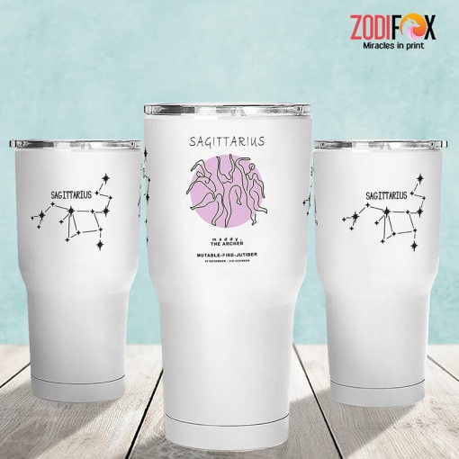 lively Sagittarius Mutable Tumbler zodiac sign presents for horoscope and astrology lovers – SAGITTARIUS-T0021