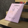 best Aries Fire Sign Canvas birthday zodiac sign presents for astrology lovers– ARIES0028