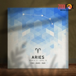 unique Aries Mars Canvas astrology gifts– ARIES0051