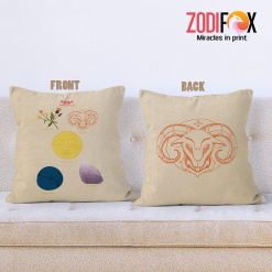 amazing Aries Horoscope Throw Pillow zodiac lover gifts – ARIES-PL0012