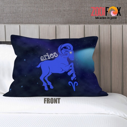 latest Aries Universe Throw Pillow astrology horoscope zodiac gifts for man and woman – ARIES-PL0013
