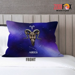 best Aries Angry Throw Pillow zodiac-themed gifts – ARIES-PL0019