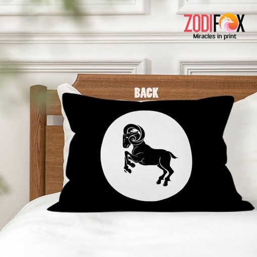 cool Aries Zodiac Throw Pillow signs of the zodiac gifts – ARIES-PL0021
