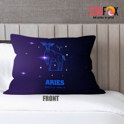 funny Aries Ram Throw Pillow astrology horoscope zodiac gifts – ARIES-PL0022
