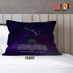 amazing Aries Leader Throw Pillow zodiac gifts for horoscope and astrology lovers – ARIES-PL0027
