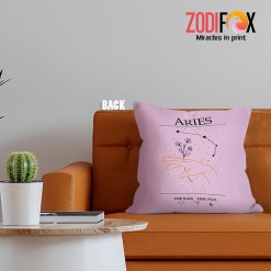 great Aries Hand Throw Pillow zodiac sign gifts for astrology lovers – ARIES-PL0028