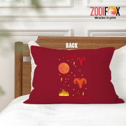 special Aries Element Throw Pillow birthday zodiac sign gifts for astrology lovers – ARIES-PL0033