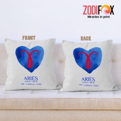 hot Aries Cardinal Throw Pillow zodiac lover gifts – ARIES-PL0040