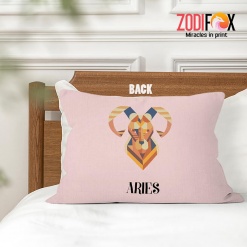 meaningful Aries Vintage Throw Pillow birthday zodiac gifts for horoscope and astrology lovers – ARIES-PL0043