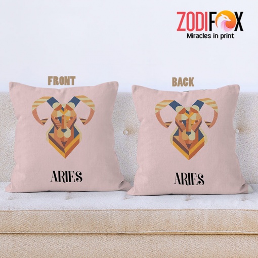 various Aries Vintage Throw Pillow gifts based on zodiac signs – ARIES-PL0043