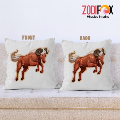 eye-catching Aries Art Throw Pillow zodiac gifts for horoscope and astrology lovers – ARIES-PL0047