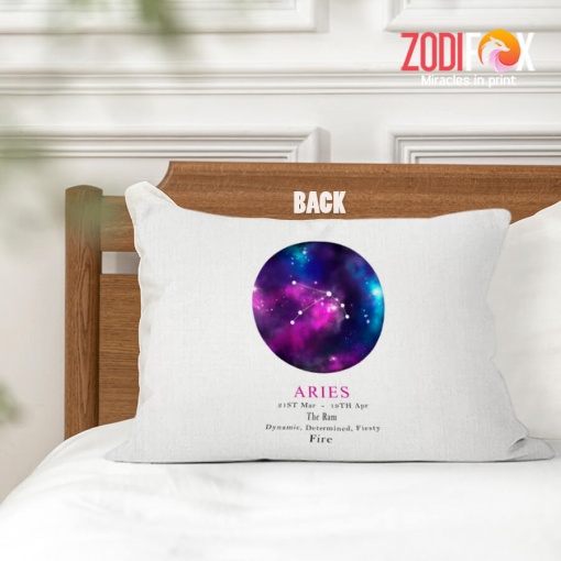 amazing Aries Galaxy Throw Pillow astrology presents – ARIES-PL0007