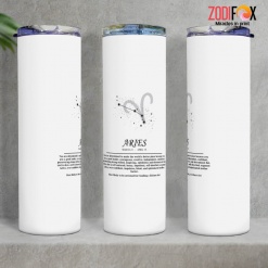 hot Aries Simple Tumbler horoscope lover gifts – ARIES-T0011