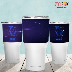 dramatic Aries Art Tumbler zodiac gifts for horoscope and astrology lovers – ARIES-T0022